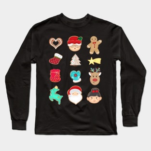 Delicious Christmas cookies Long Sleeve T-Shirt